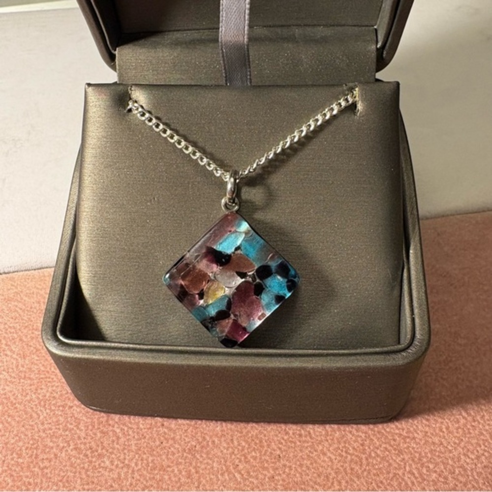 Multicolor Murano Glass Pendant